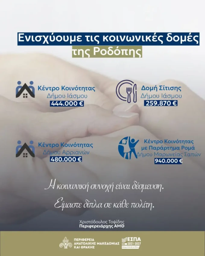 ΠΑΜΘ-Κέντρα-Κοινότητας-και-Δομή-Σίτισης-Δήμοι-ΠΕ-Ροδόπης